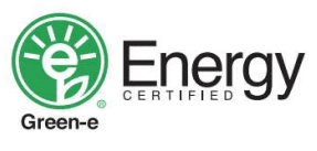 A picture of the energy certified logo.